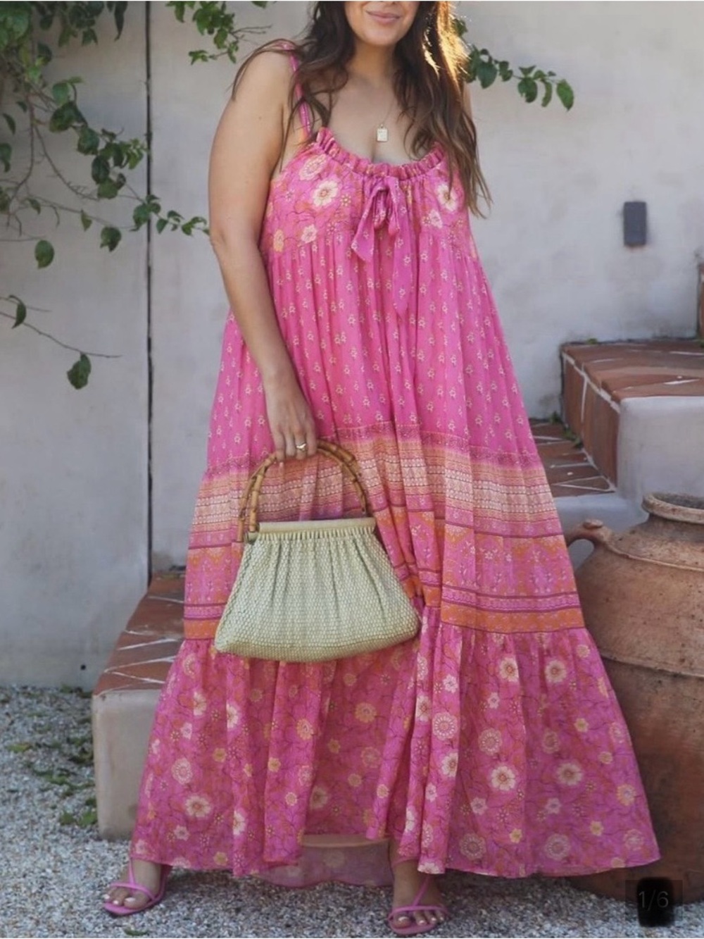 Spell Utopia strappy maxi dress
